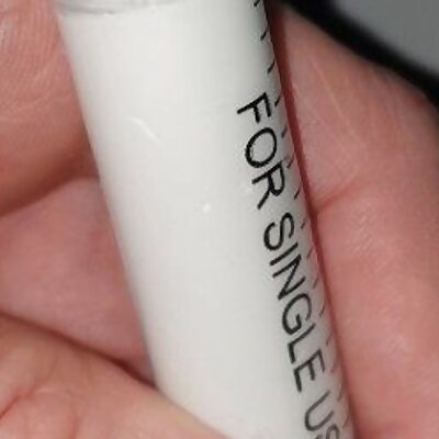 Silicone applicator syringe nose