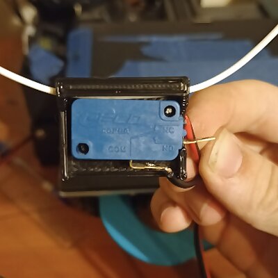 Filament sensor noroller switch