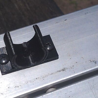 Folding slat camping table clip