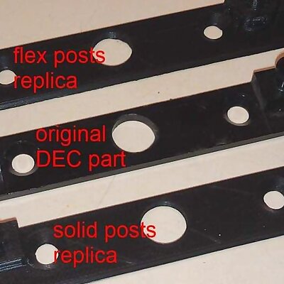 DEC PDP11 H960 rack fascia panel clip