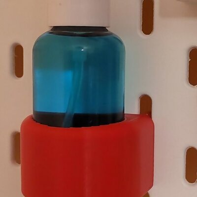 Ikea SKADIS bottle holder
