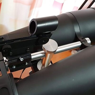 Astronomy red dot finder holder for big binoculars 20x80 or 25x100