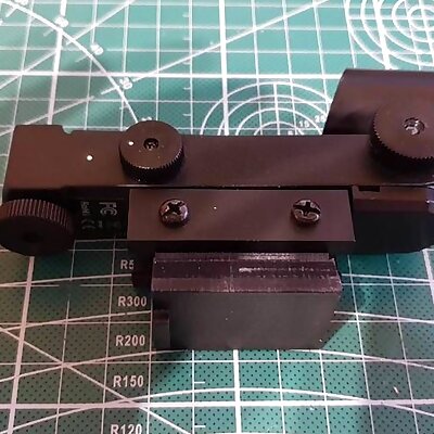Low profile mounting bracket for astronomy red dot finder