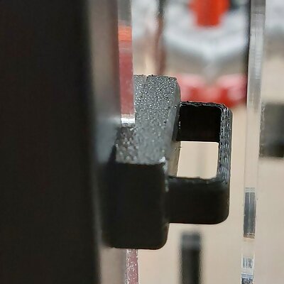 Shorter Magnetic side door locks for Prusa Box by Printer Box