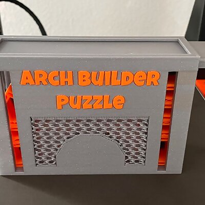 Arch Builder Puzzle Box