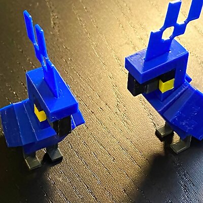 Blue Parrot Minecraft