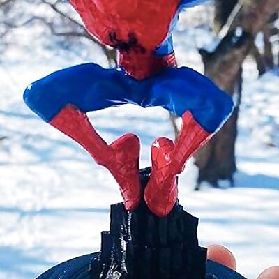 SpiderMan  Statue