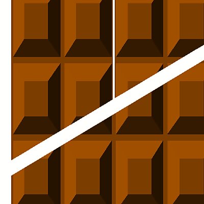 Infinite Chocolate Bar  Missing Square Puzzle