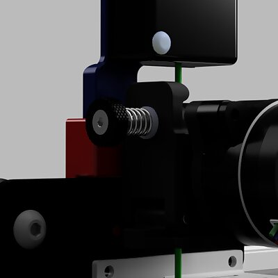 CR6 filament sensor mount for filament spool top mount solution