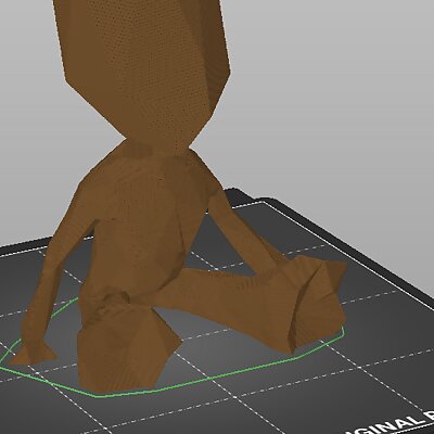 Groot low poly