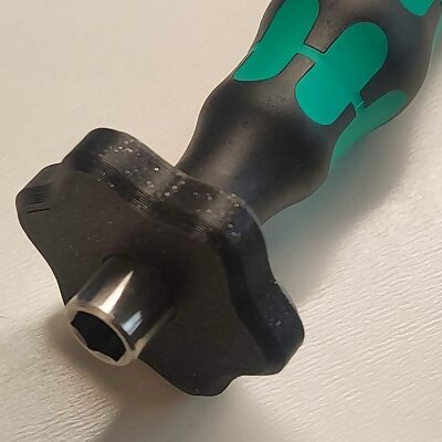 Wera grip adapter for more power parametric design