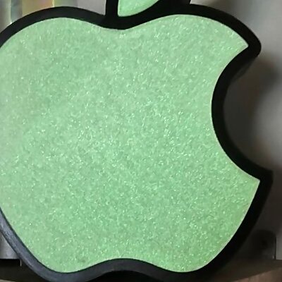 apple logo mit led