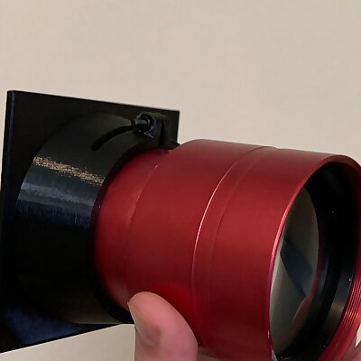 Graflex B lens board for 25in Buhl projector lenses