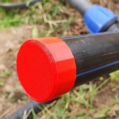 Blanking endcap for 32 mm hose