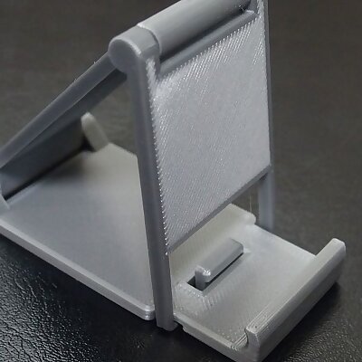 Foldable smartphone stand 1slot