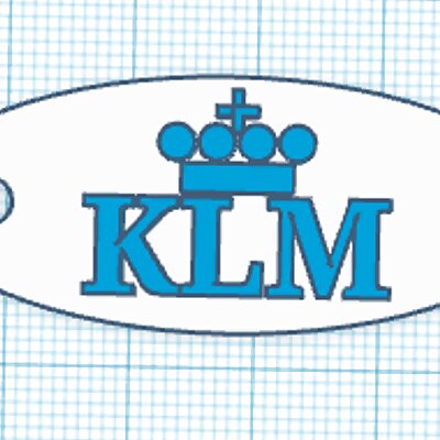 KLM Keychain