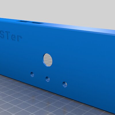 MiSTer front panel for a MiniITX case