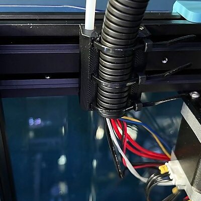 2040 Extrusion Filament Cable Management Guide for Creality Ender 6