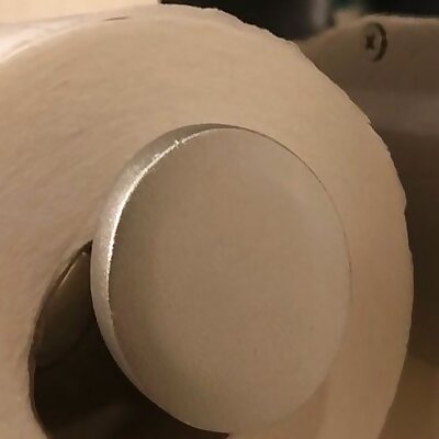 Toilet Paper Holder end cap v2