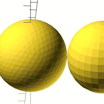 Geodesic Sphere for OpenSCAD