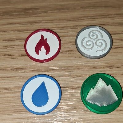 Earth Elements Tokens