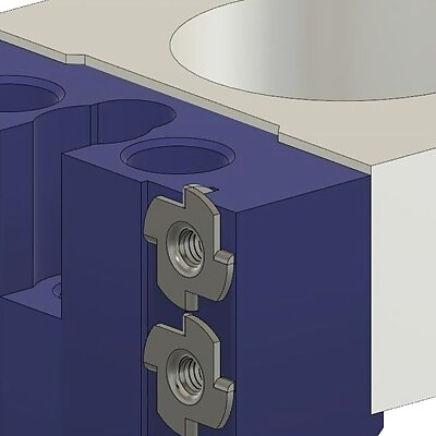 3018 CNC mount for 52mm spindle cast aluminum holder