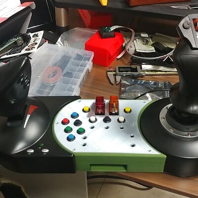 Thrustmaster HOTAS X TFLIGHT extension with or without buttons