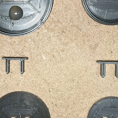 Three piece Flatbox buttons Sturdier Prongs