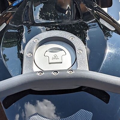 Tank Mounted Motorcycle Pillion Grip Passenger Grab Bar
