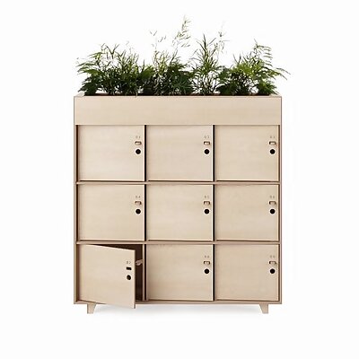 Fin locker with planter by opendeskcc
