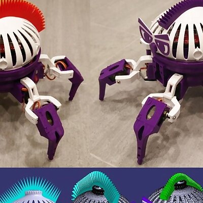 4 Mohawks for Vorpal Hexapod