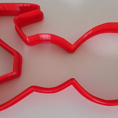 Easter bunny cookie cutter