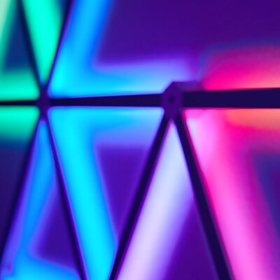 LED Wandleuchte Inspiriert durch Nanoleaf Lines