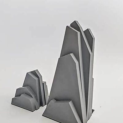 Mountain Bookends  decoration