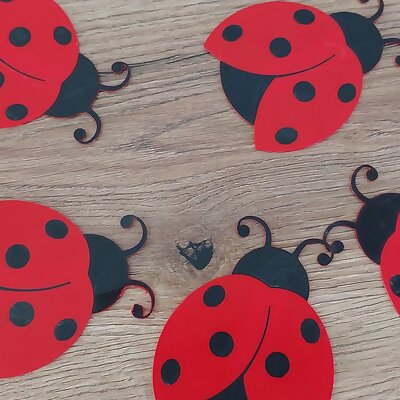 ladybug wall decoration