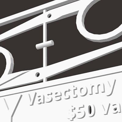 Gag Vasectomy Voucher