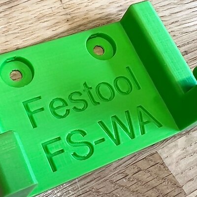 Holder for festool FSWA