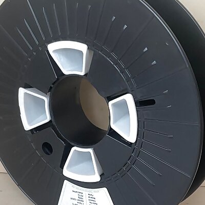 Small filament spool ⌀200 mm 40mm  upcycling Prusa  3dimensional spool