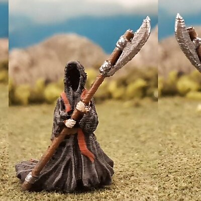 Wraith with halberd 28mm