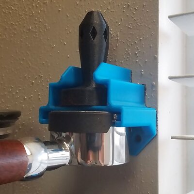 Portafilter and Tamper Wall Mount