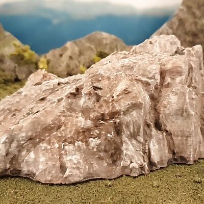 3D scanned Kitzbühel rock