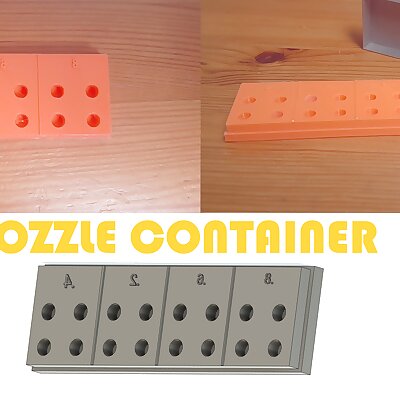 Simple Nozzle Container  different types of Covers