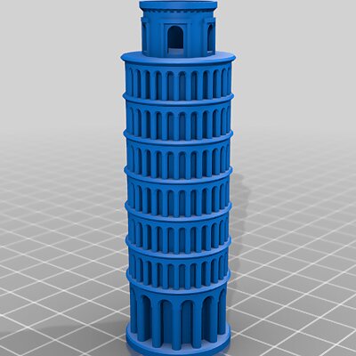 The Not Leaning Tower of Pisa