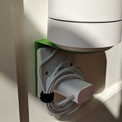 Google Wifi UK socket mount