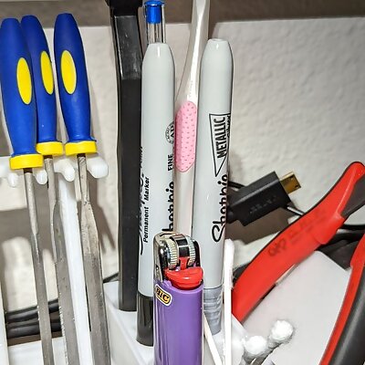 Gridfinity Marker  Pen  Toothbrush  lighter  cottonswab holder