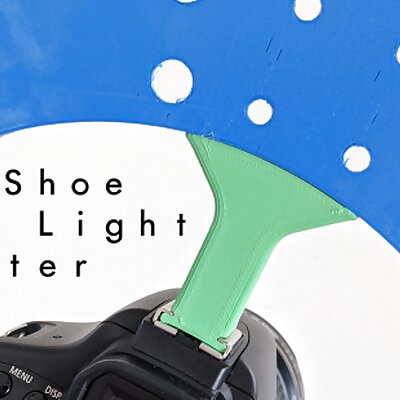 Hot Shoe Ring Light Adapter
