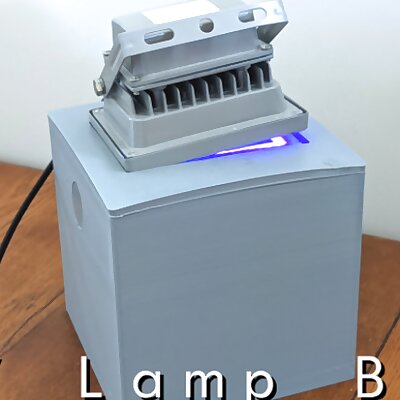 Dual UV lamp box