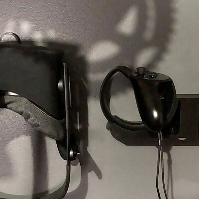 Oculus Touch Controller Command Strip Wall Mount