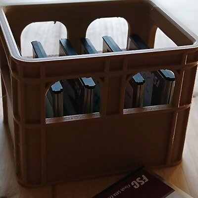 stackable beer crate for CFast cards