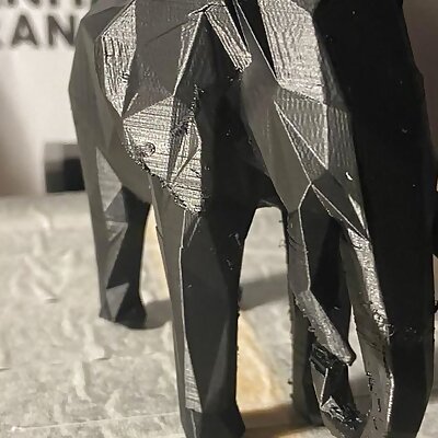 sculpture elephant a la Richard Orlinski